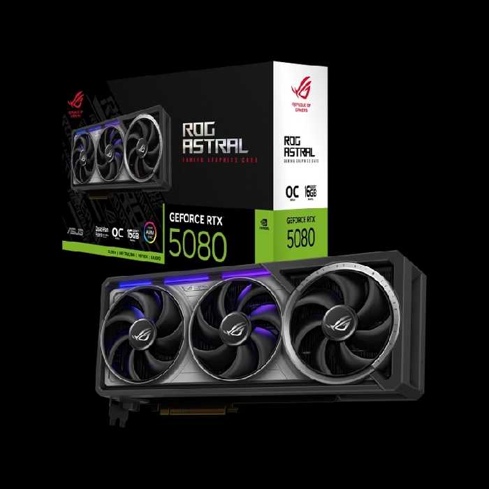 ASUS ROG ASTRAL RTX5080 OC 16GB | نهایت قدرت در گیم