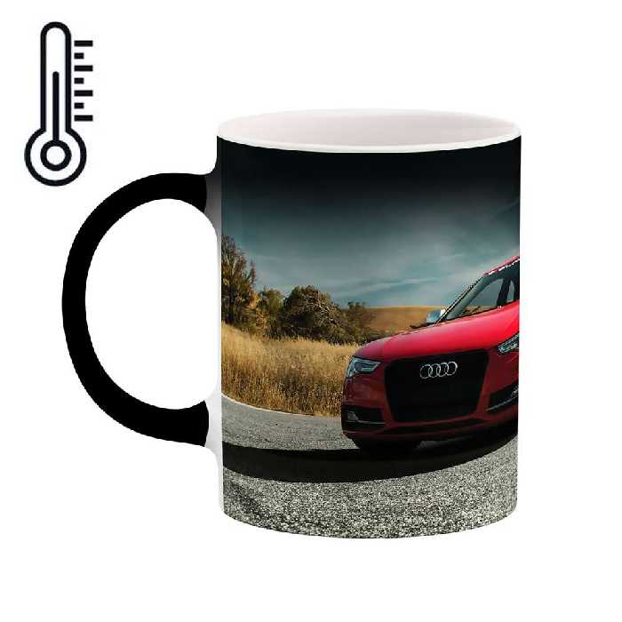 ماگ حرارتی طرح ماشین آئودی مدل mgh01306