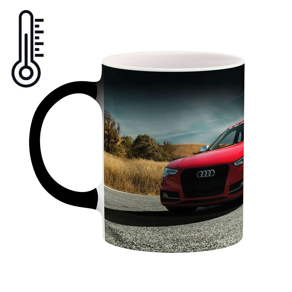 ماگ حرارتی طرح ماشین آئودی مدل mgh01306