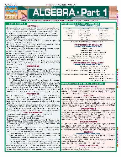 خرید و دانلود نسخه کامل کتاب Algebra 1