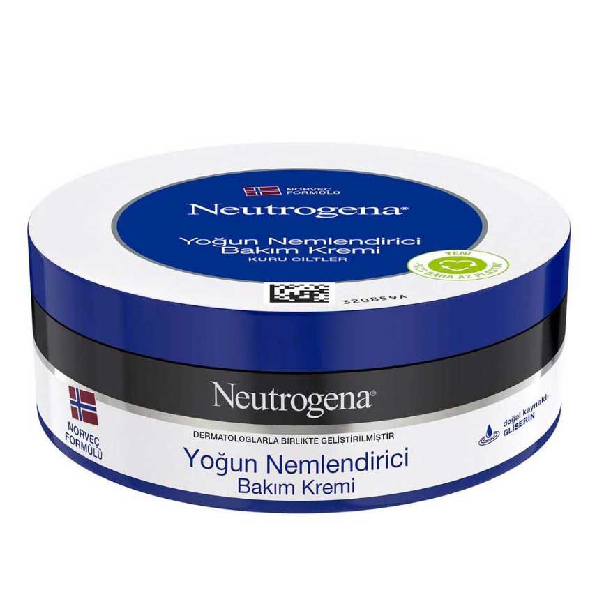 کرم مراقبتی و مرطوب کننده نوتروژینا مناسب پوست خشک 200 میل