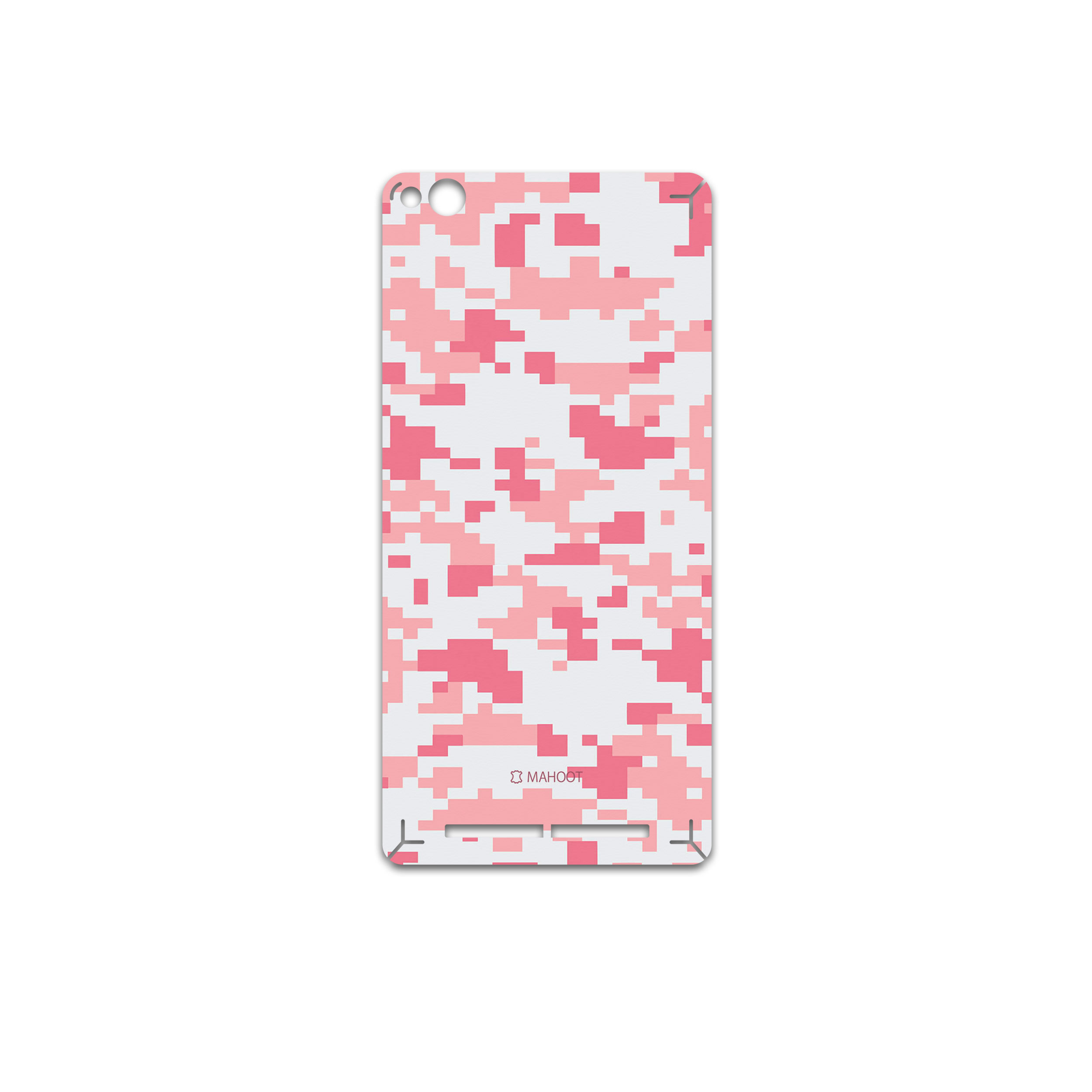 برچسب پوششی ماهوت مدل Army-Pink-pixel مناسب برای گوشی موبایل شیائومی Redmi 3