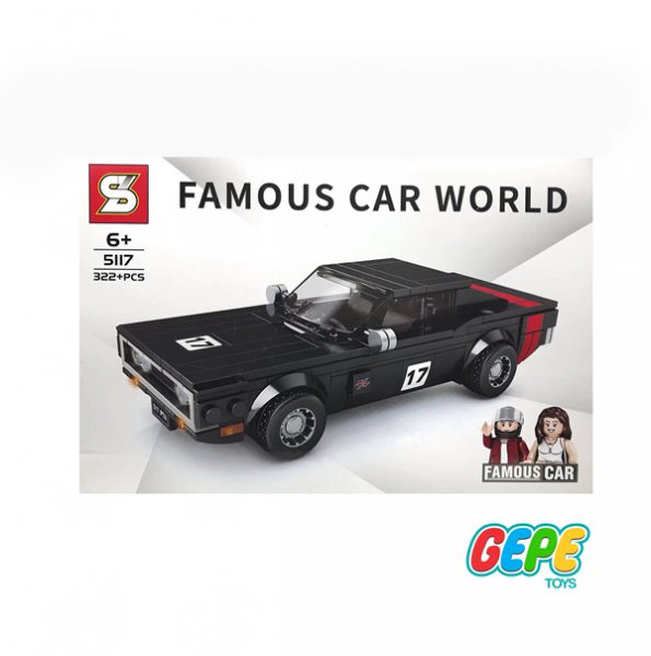 لگو مدل ماشین فورد مسابقه ای