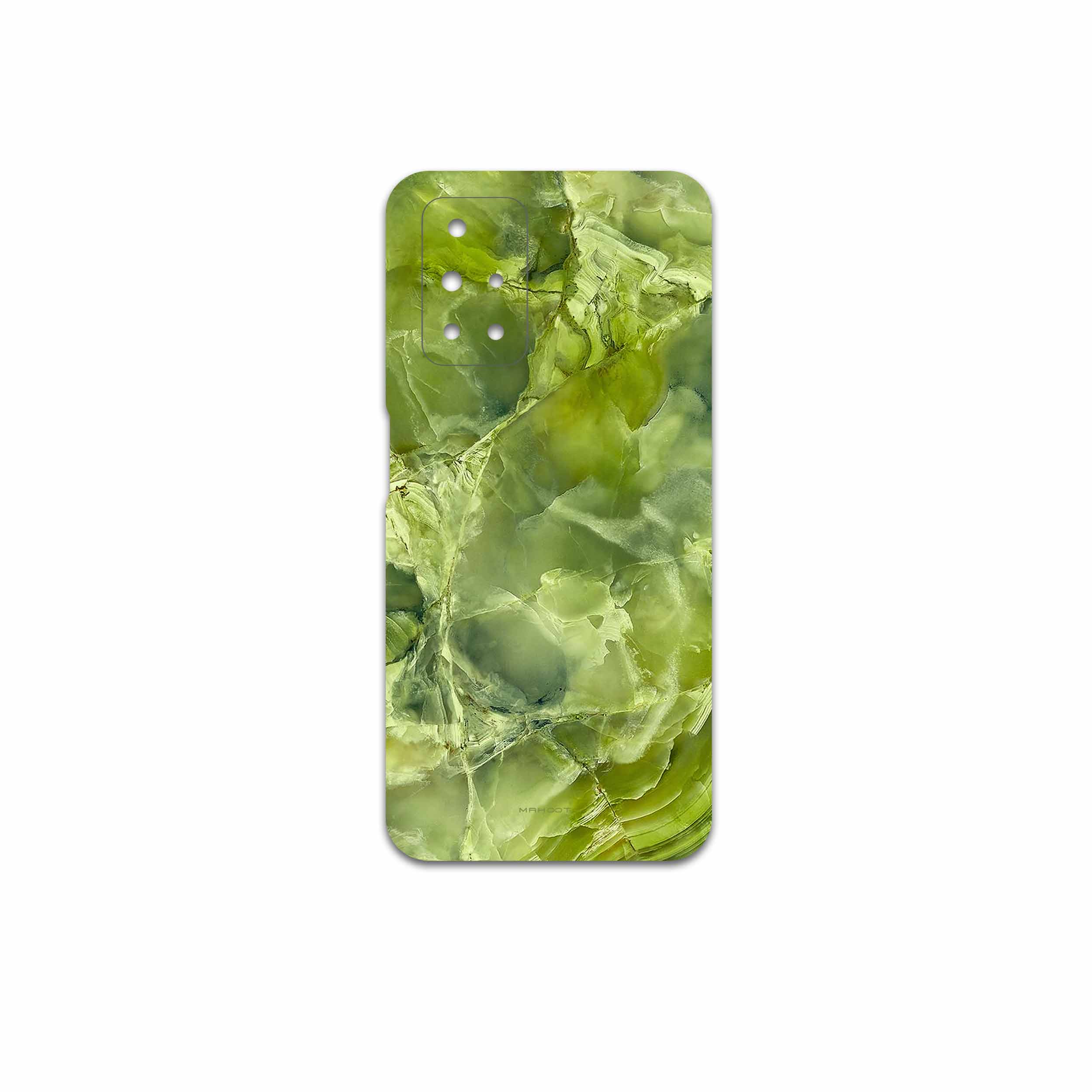 برچسب پوششی ماهوت مدل Green-Crystal-Marble مناسب برای گوشی موبایل شیائومی Redmi 10