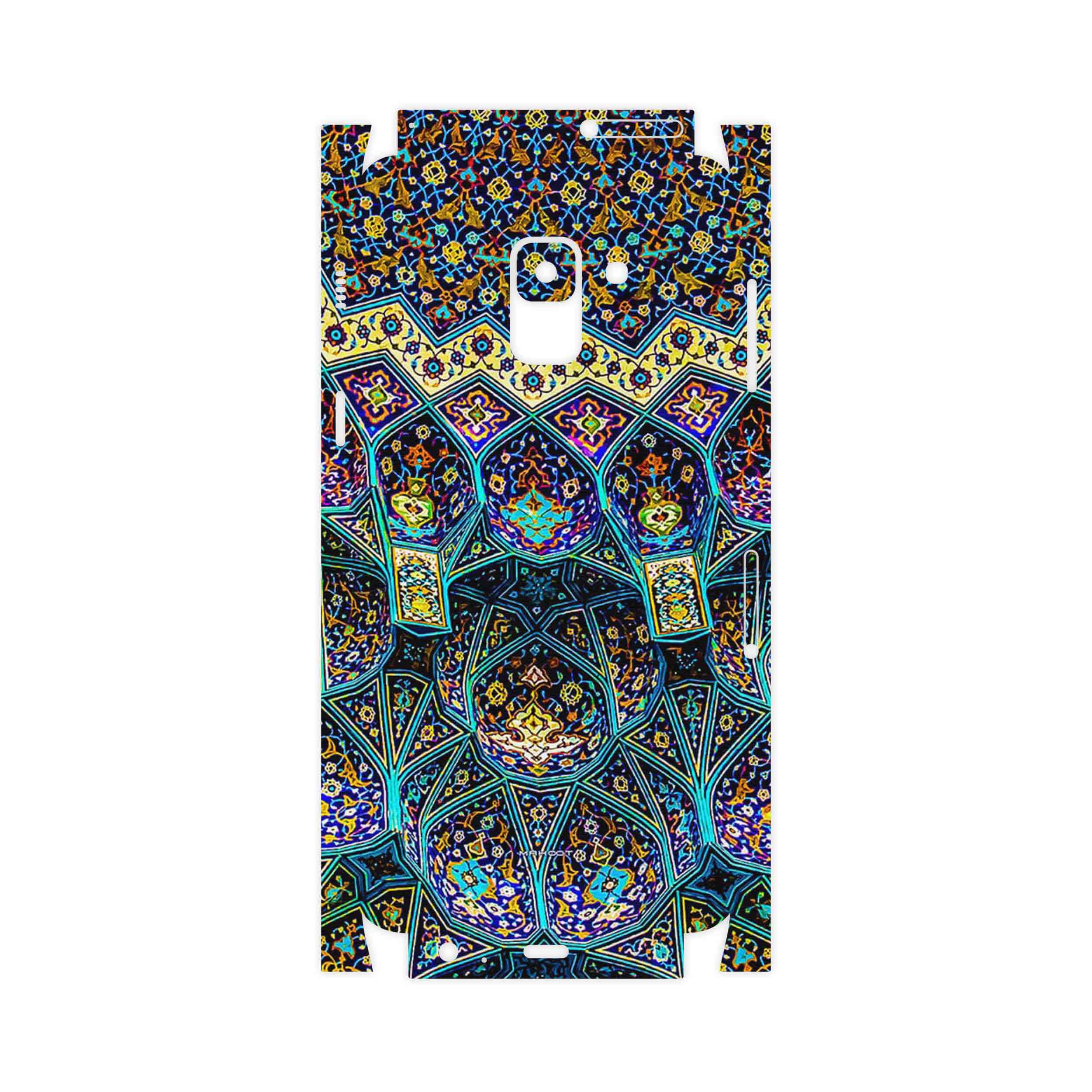 برچسب پوششی ماهوت مدل Iran Tile 14-FullSkin مناسب برای گوشی موبایل سامسونگ Galaxy A8 2018