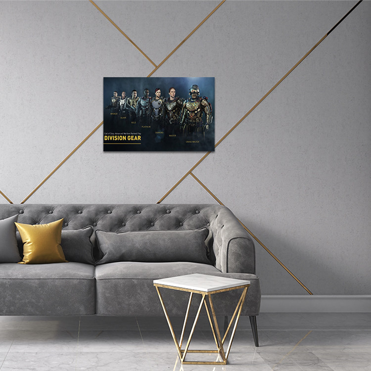 تابلو شاسی دنیای قاب مدل بازی کال آف دیوتی | دنیای قاب