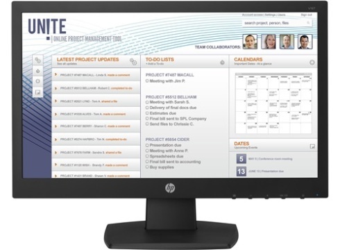 مانیتور اچ پی V197 19Inch