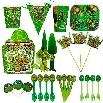   مجموعه 91 عددی تم تولد طرح لاکپشت های نینجا کد 041