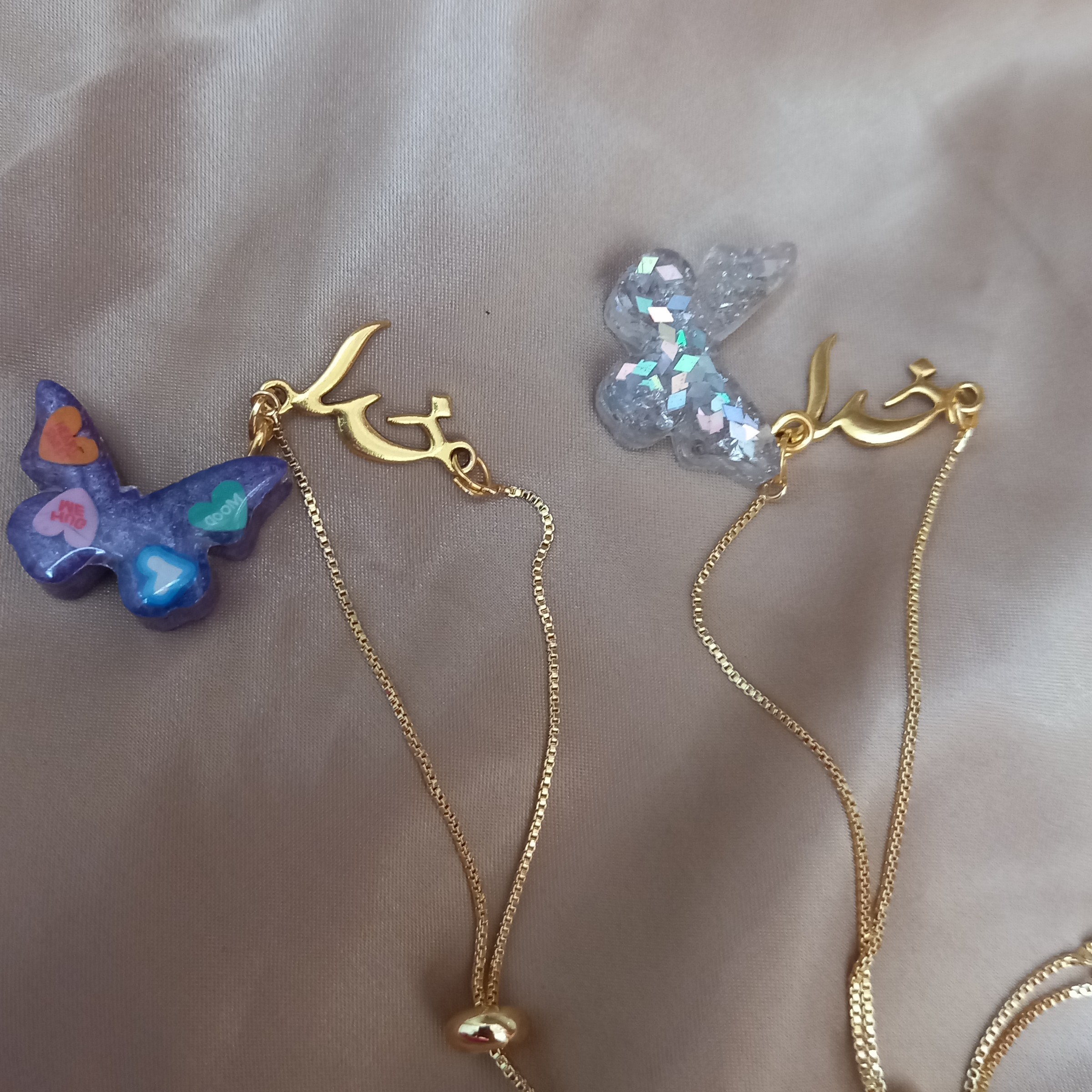 دستبند خدا طلایی ودستبند آسانسوری ورنگ  ثابت 