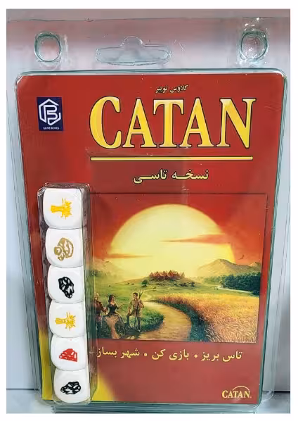بازی فکری مهاجران کاتان نسخه تاسی