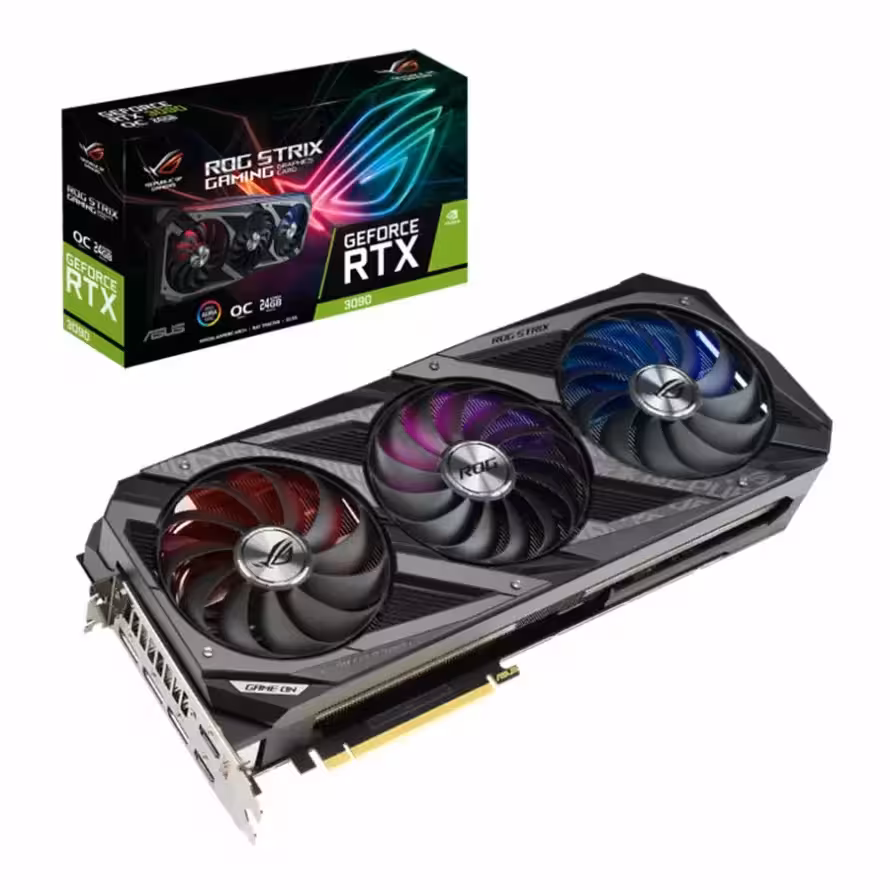کارت گرافیک ایسوس ROG STRIX RTX3090 O24G GAMING