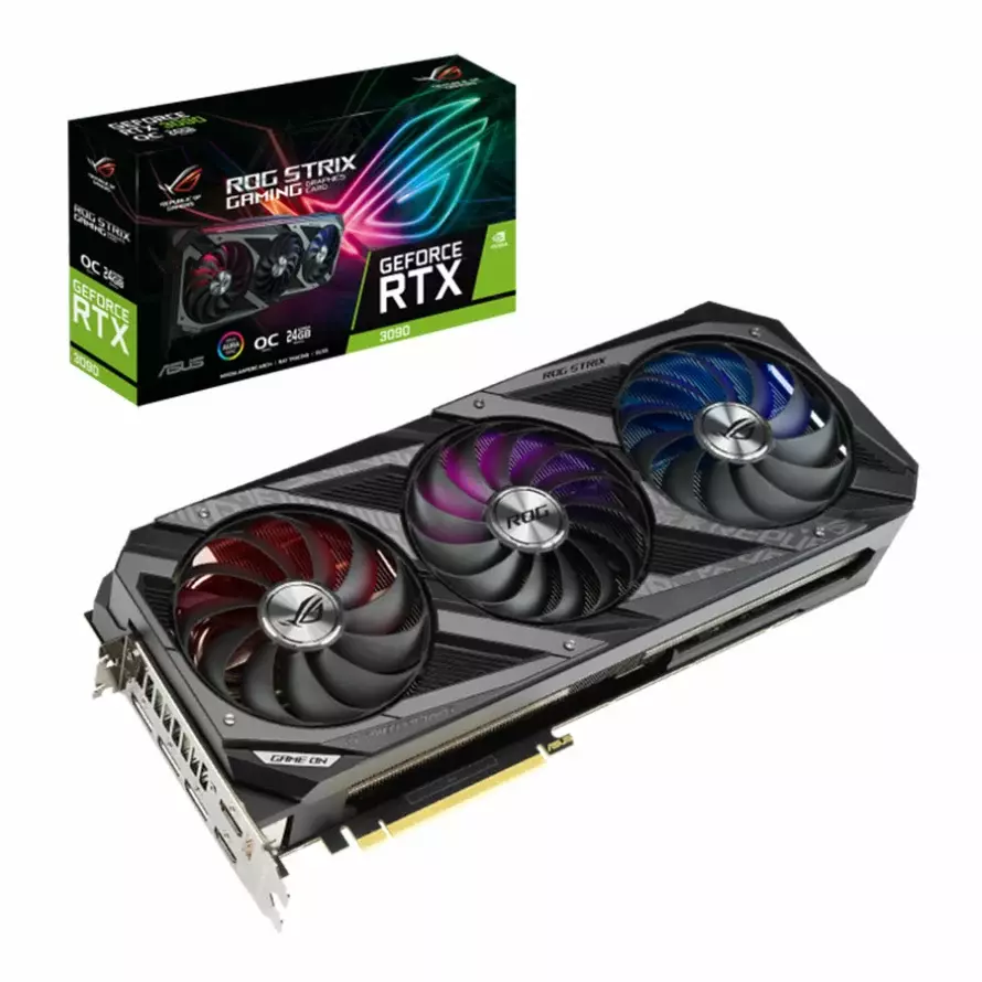 کارت گرافیک ایسوس ROG STRIX RTX3090 O24G GAMING