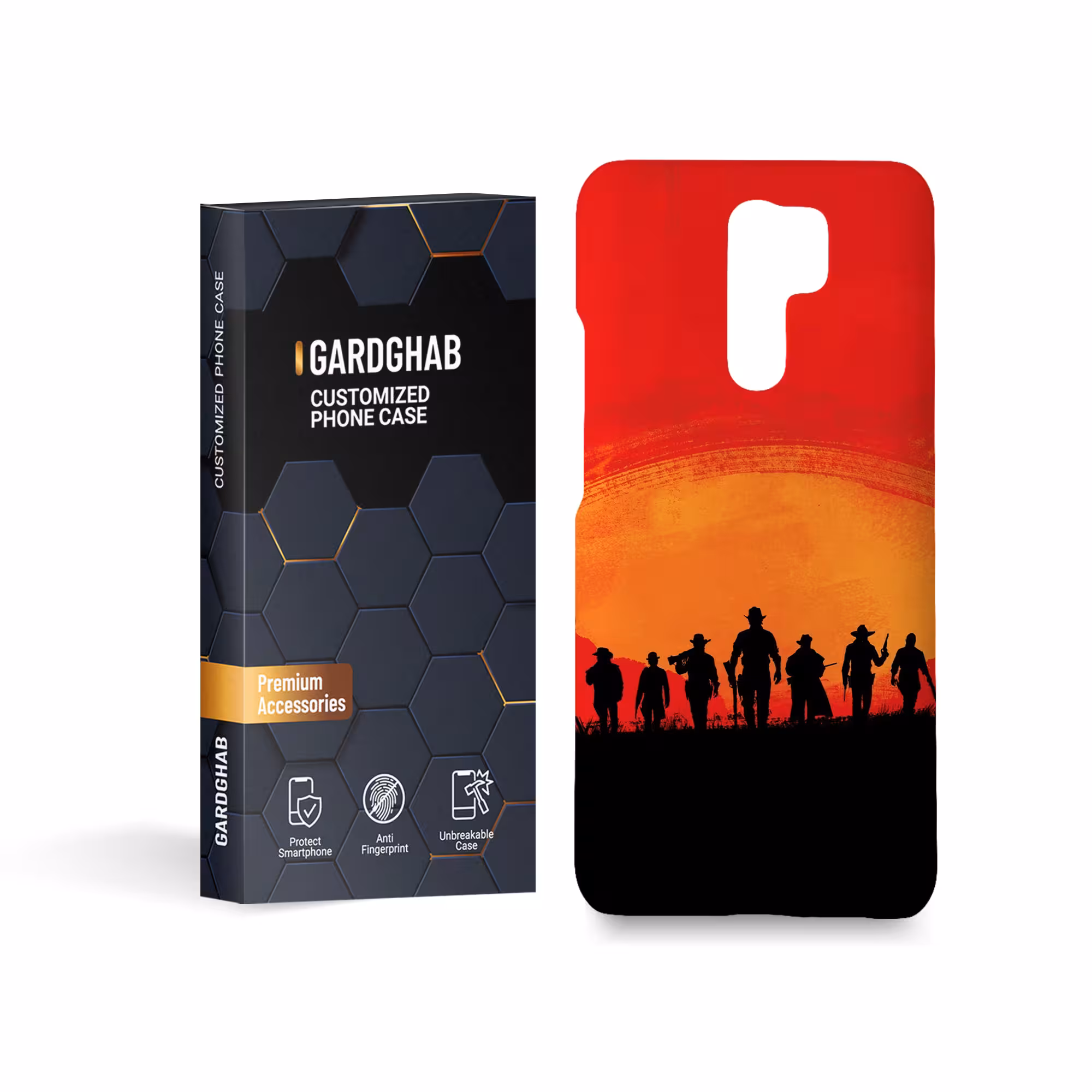 کاور گارد قاب مدل پسرانه مناسب برای گوشی موبایل شیائومی  redmi 9 / 9 prime