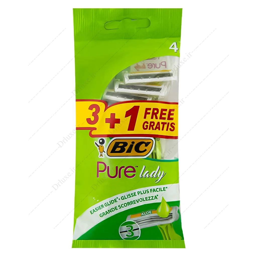 تیغ سه لبه بیک پیور بسته 3 1 عدد
