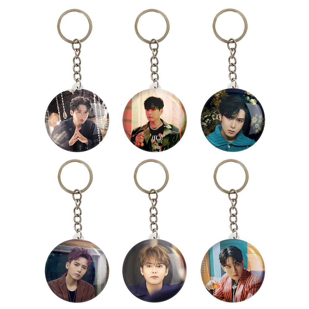 جاکلیدی خندالو مدل ریووک گروه سوپر جونیور Super Junior کد 1285A مجموعه 6 عددی