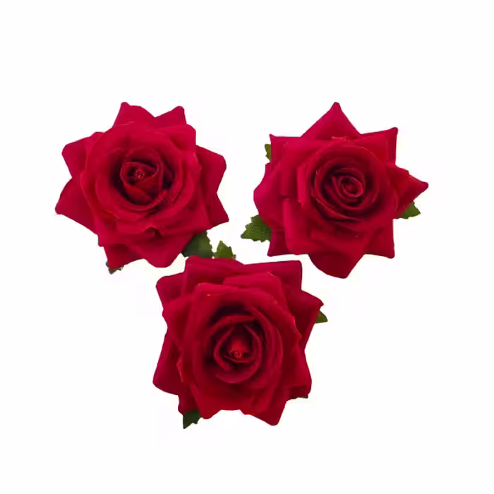گل مصنوعی مدل رز کد 401 بسته 3 عددی