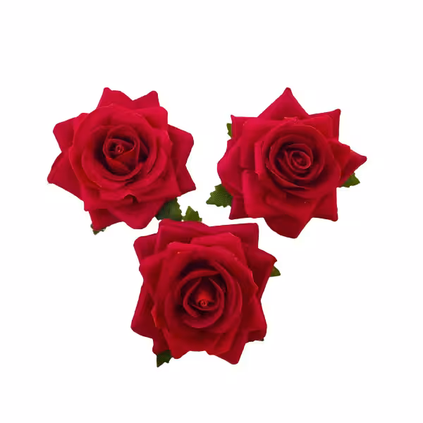 گل مصنوعی مدل رز کد 401 بسته 3 عددی