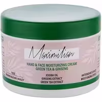 کرم مرطوب کننده ماکسیمیلیان مدل چای سبز و جنسینگ حجم 250 میلی لیتر
