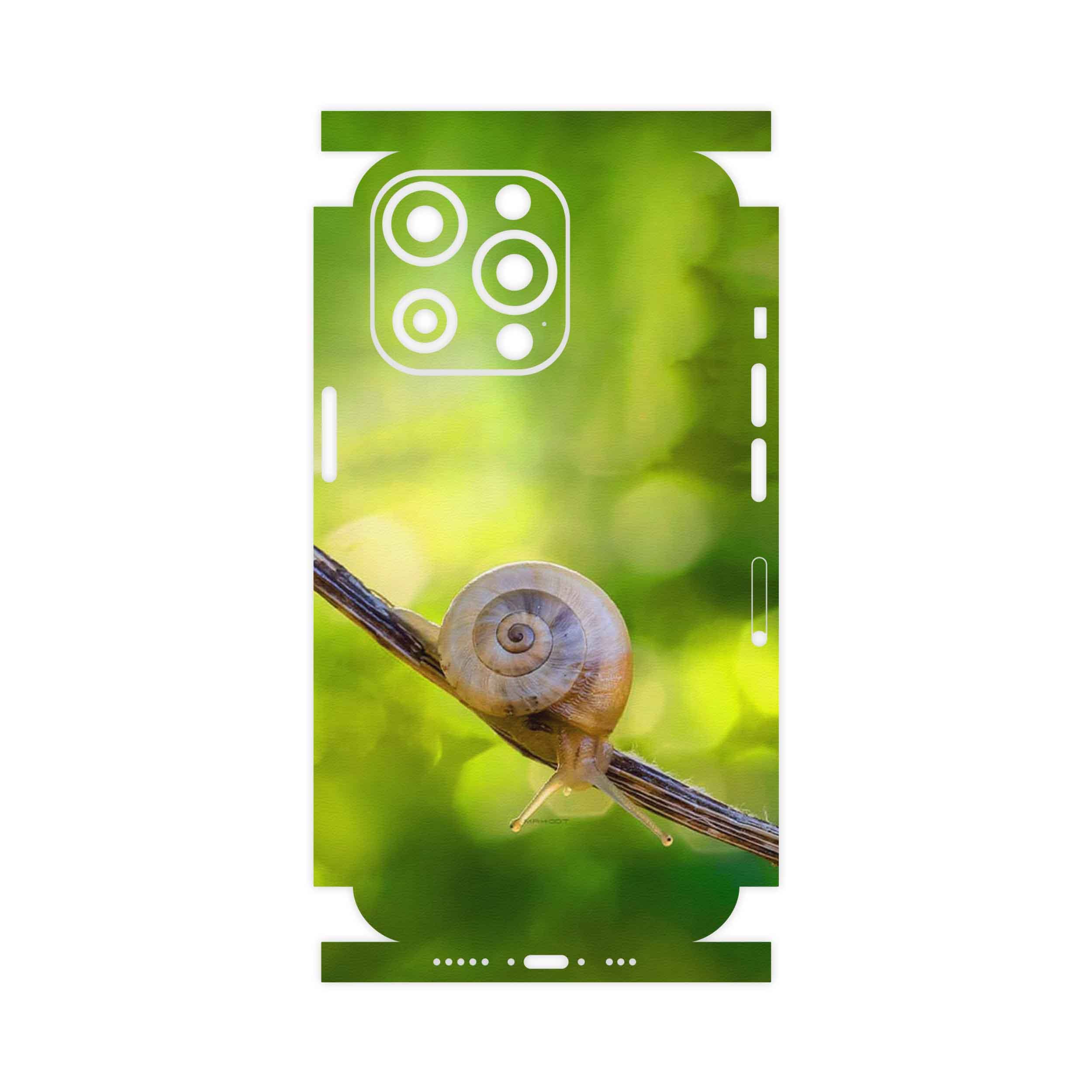 برچسب پوششی ماهوت مدل Snail-FullSkin مناسب برای گوشی موبایل اپل iphone 13 Pro