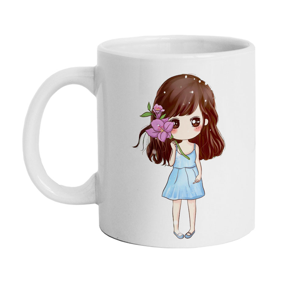 ماگ دارلی طرح دخترانه فانتزی مدل MG2456