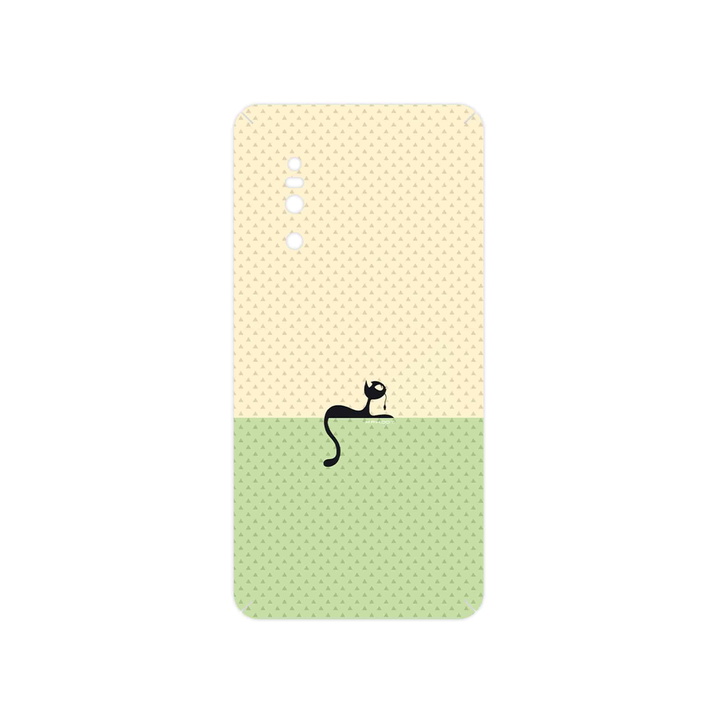 برچسب پوششی ماهوت مدل Minimal Internet Cat Icon مناسب برای گوشی موبایل ویوو X27