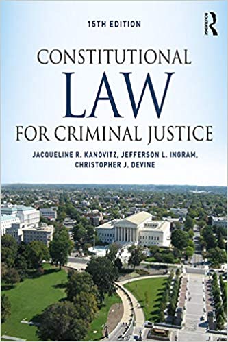 خرید و دانلود نسخه کامل کتاب Constitutional Law for Criminal Justice (15th Edition) - PDF