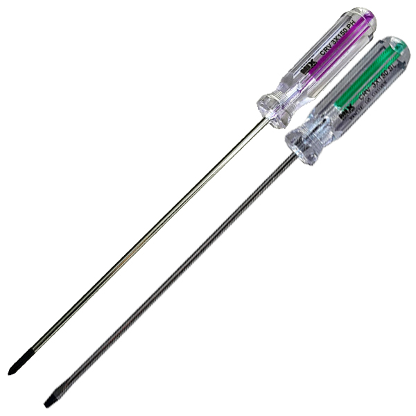 پیچ گوشتی چهارسو و دو سو میکس مدل HT - 003150 مجموعه دوعددی