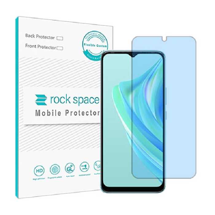 گلس اینفینیکس Hot 20i مدل نانو هیدروژل آنتی بلو برند راک اسپیس کد 24398