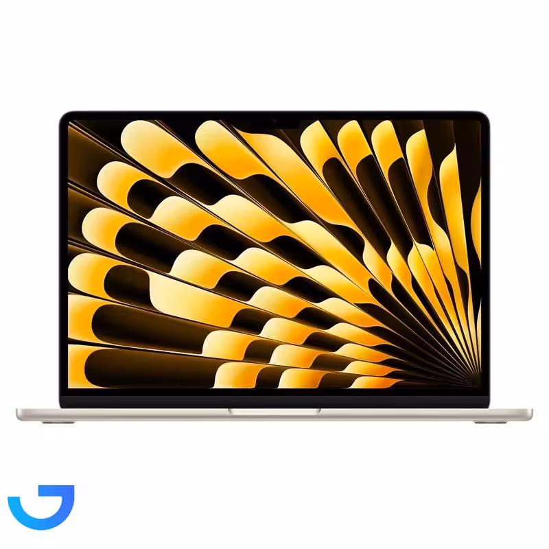 جزئیات ، قیمت و خرید لپ تاپ 13.6 اینچی اپل مدل MacBook Air MW0Y3 2025 LLA-M4-16GB RAM-256GB SSD | فروشگاه آریا
