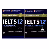 کتاب Cambridge English IELTS 12 اثر جمعی از نویسندگان انتشارات آرماندیس دو جلدی