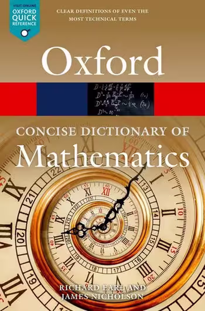 خرید و دانلود نسخه کامل کتاب The Concise Oxford Dictionary of Mathematics
