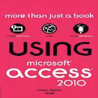 خرید و دانلود نسخه کامل کتاب Using Microsoft Access 2010