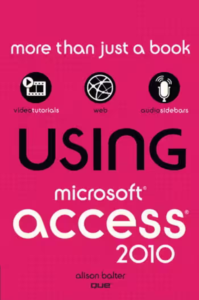 خرید و دانلود نسخه کامل کتاب Using Microsoft Access 2010