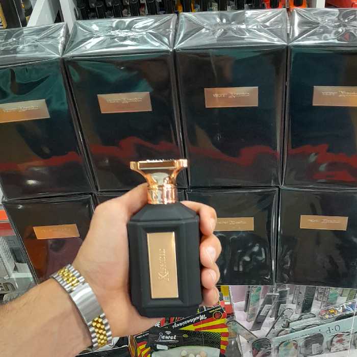 ادکلن   زنانه  رز گلد  زیفوید  شیشه مخملی 