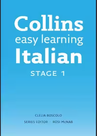 کتاب Collins easy learning Italian stage 1 (رنگی)