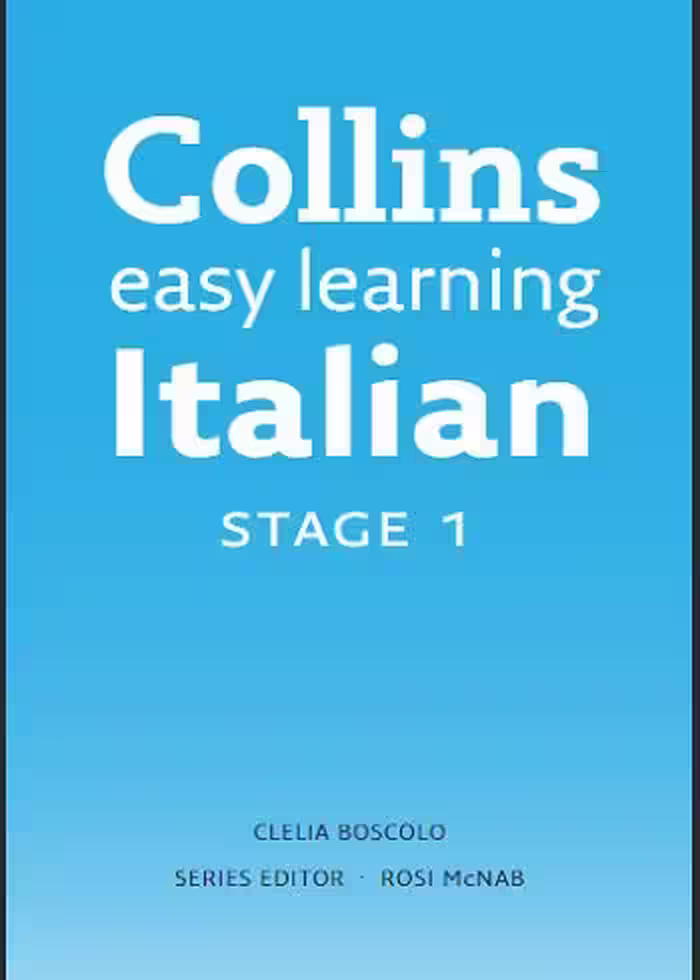 کتاب Collins easy learning Italian stage 1 (رنگی)