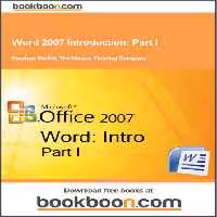 خرید و دانلود نسخه کامل کتاب Word 2007 Introduction. Part I