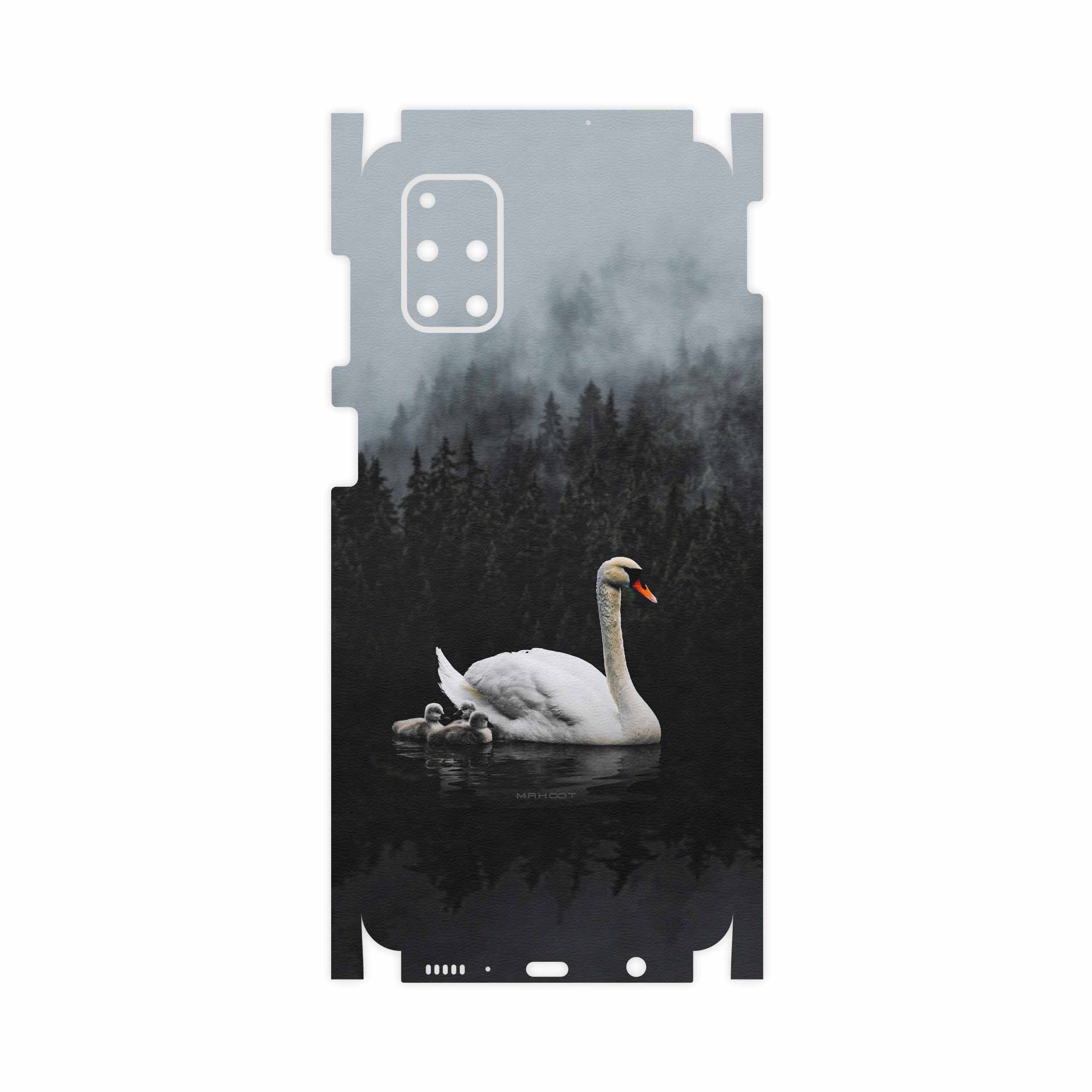 برچسب پوششی ماهوت مدل Swan Lake-FullSkin مناسب برای گوشی موبایل سامسونگ Galaxy M51