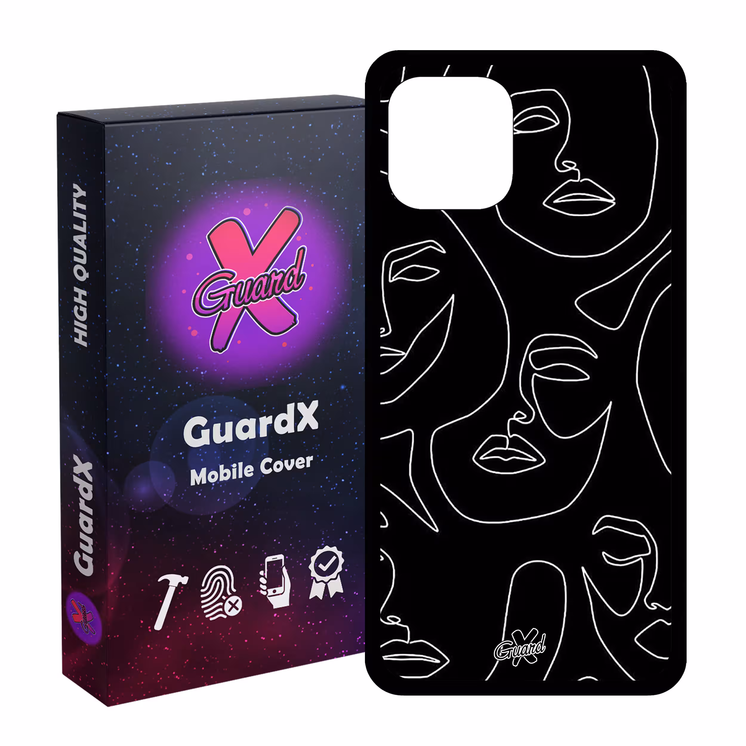 کاور گارد ایکس طرح Girl مدل Glass10392 مناسب برای گوشی موبایل اپل iPhone 11 Pro