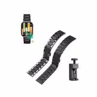 بند ساعت فلزی 3Bead Carbon مناسب شیائومی Kieslect Calling Watch KS Pro