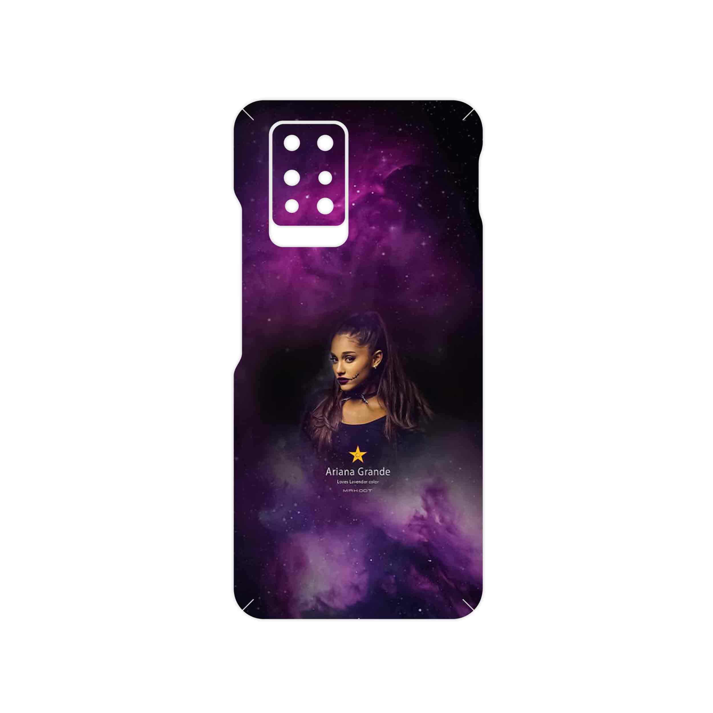 برچسب پوششی ماهوت مدل Ariana Grande مناسب برای گوشی موبایل اینفینیکس Note 10 Pro