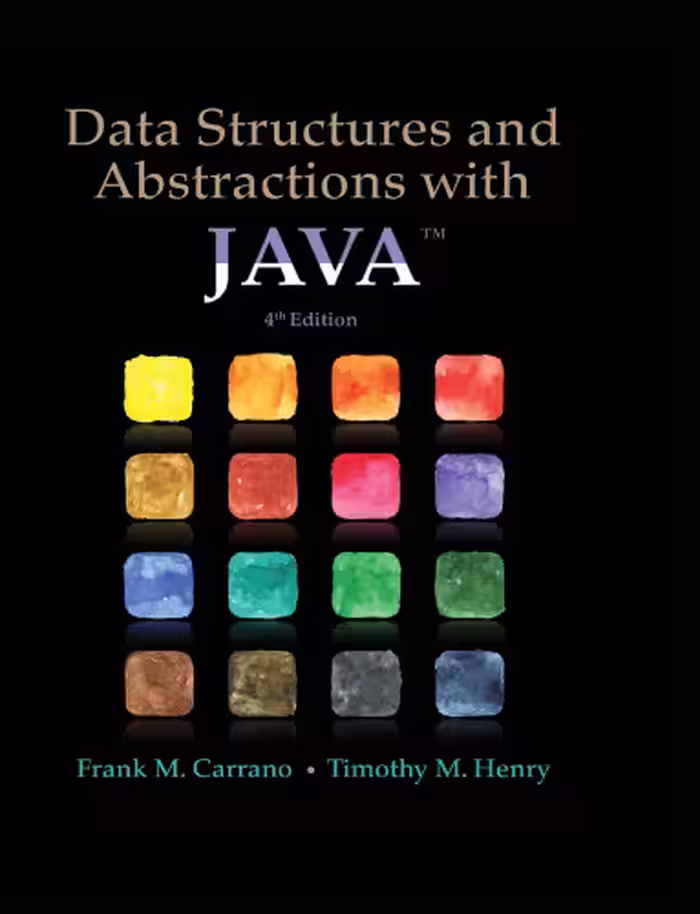 خرید و دانلود نسخه کامل کتاب Data Structures and Abstractions with Java