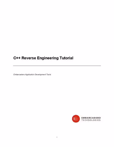 خرید و دانلود نسخه کامل کتاب C   Reverse Engineering Tutorial