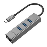 هاب 4 پورت USB-C لنشن مدل C23-S