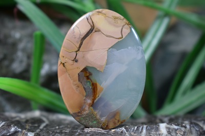 عقیق کلسدونی قهوه ای