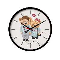 ساعت‌ دیواری رومیزی راویتا طرح تدی کد 3435