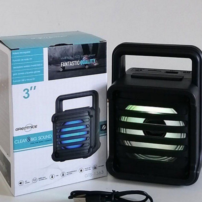 اسپیکر بلوتوثی قابل حمل مدل GTS1363