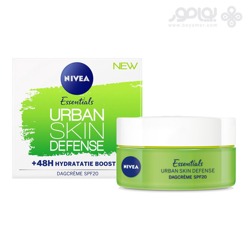 کرم مرطوب کننده روز نیوا مدل URBAN SKIN حجم 50 میل