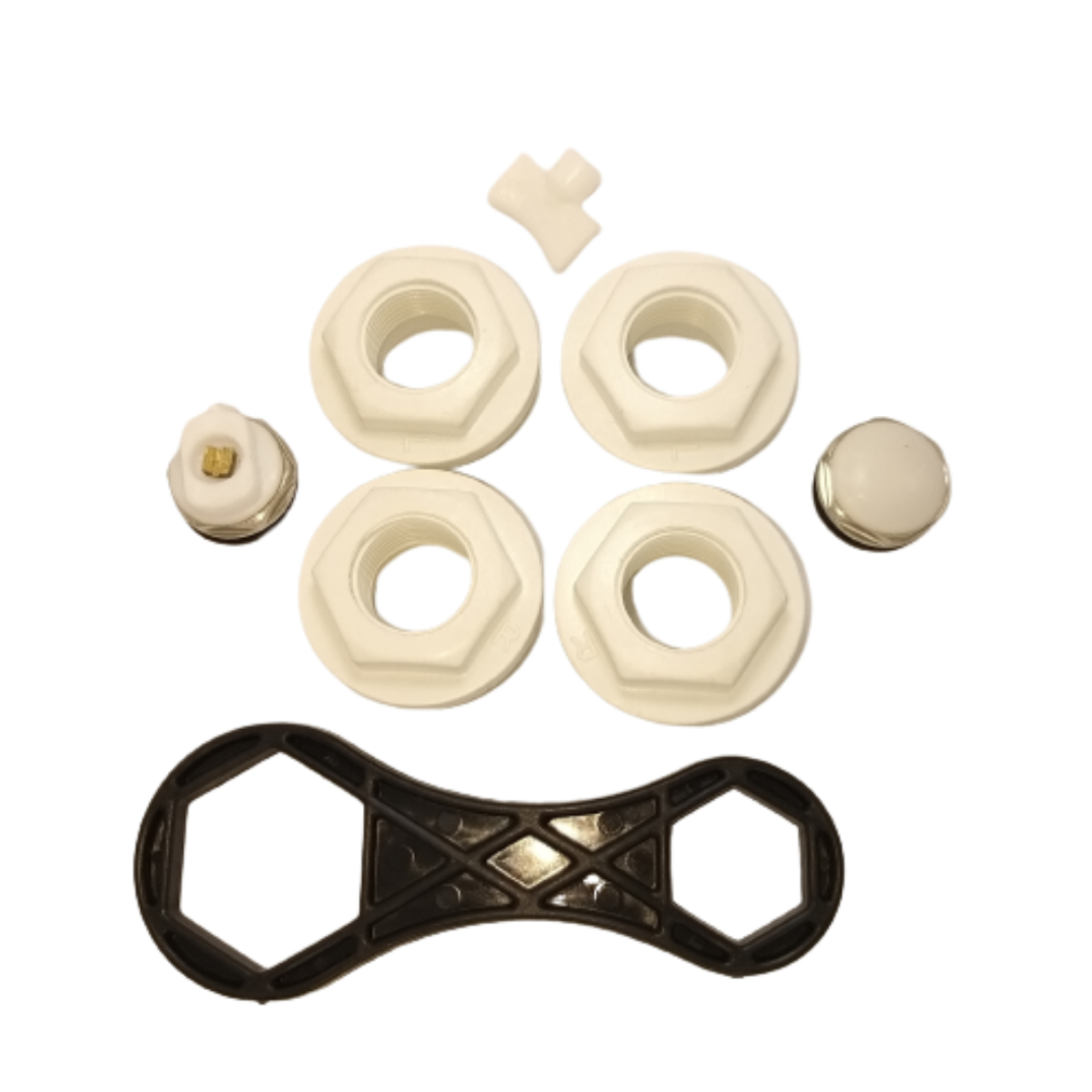 درپوش  ماسوره مدل GTR  مجموعه 7 عددی به همراه آچار