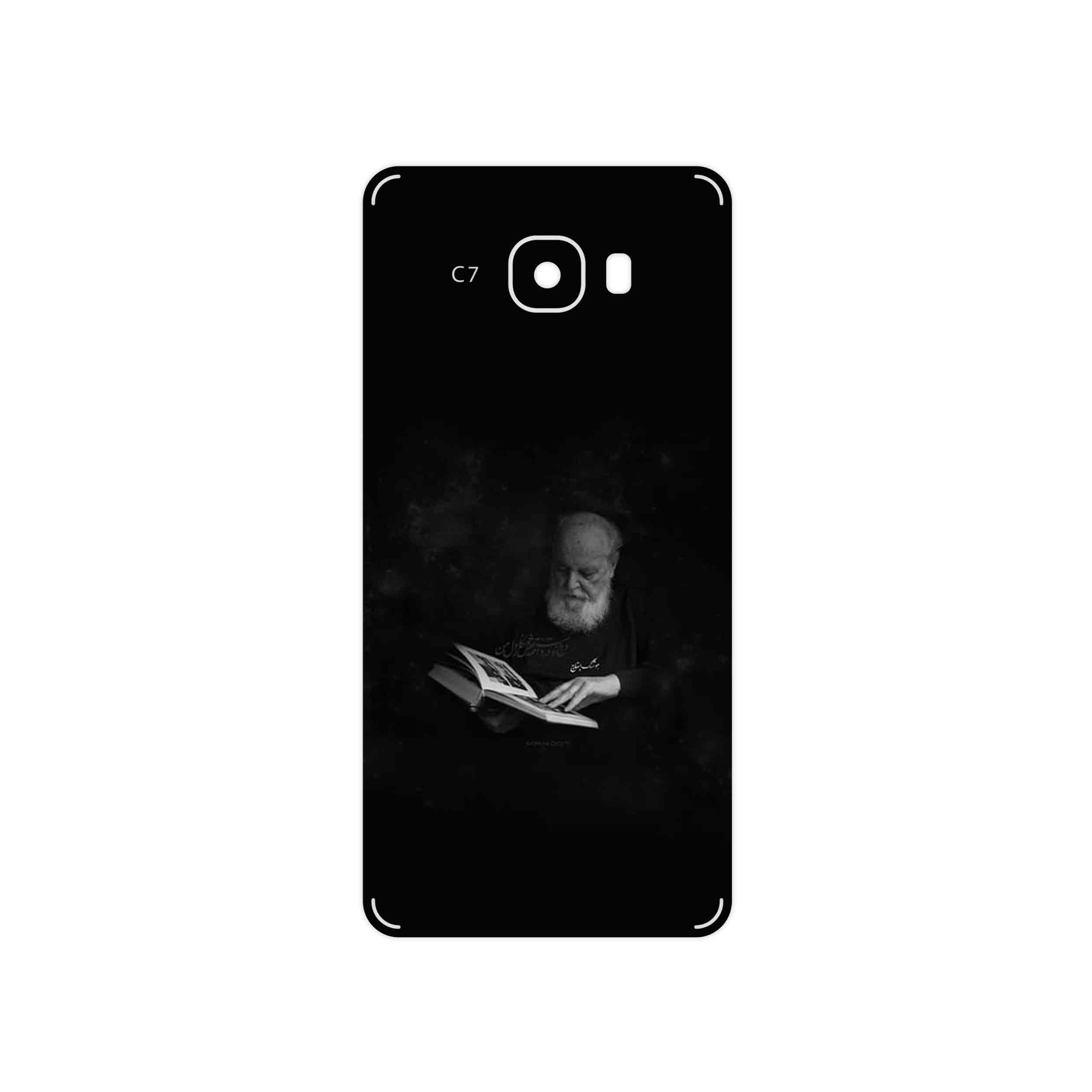 برچسب پوششی ماهوت مدل Hoshang Ebtehaj مناسب برای گوشی موبایل سامسونگ Galaxy C7